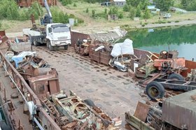 Свалку из крупногабаритного мусора убрали в бухте Заворотной на Байкале