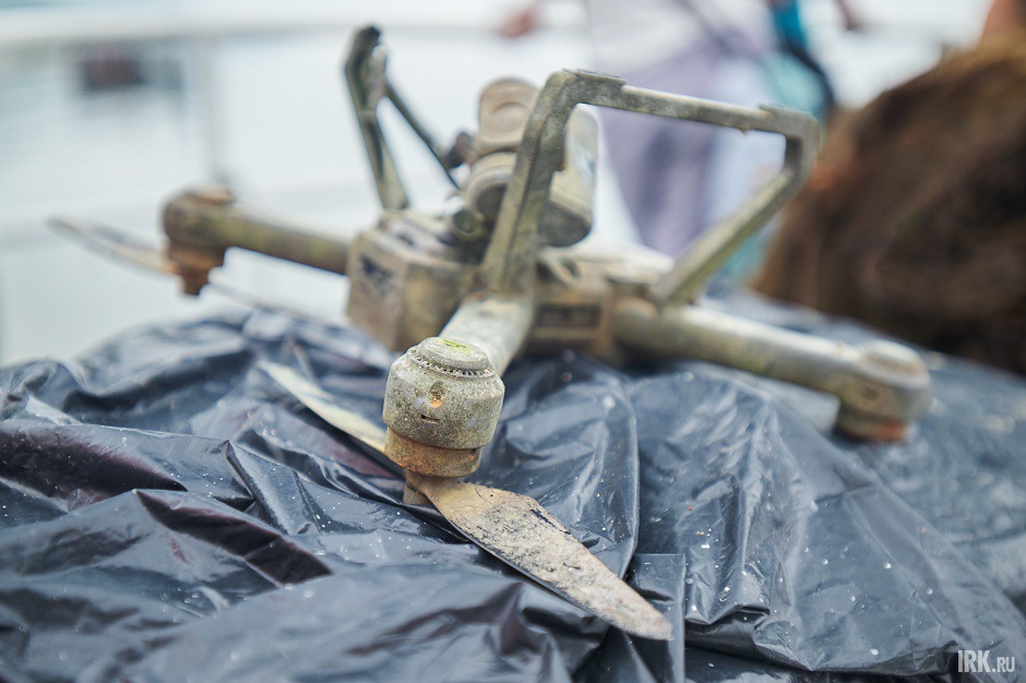 Найденный на дне квадрокоптер