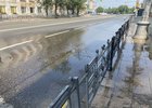 Воду растащили почти до сквера. Фото IRK.ru