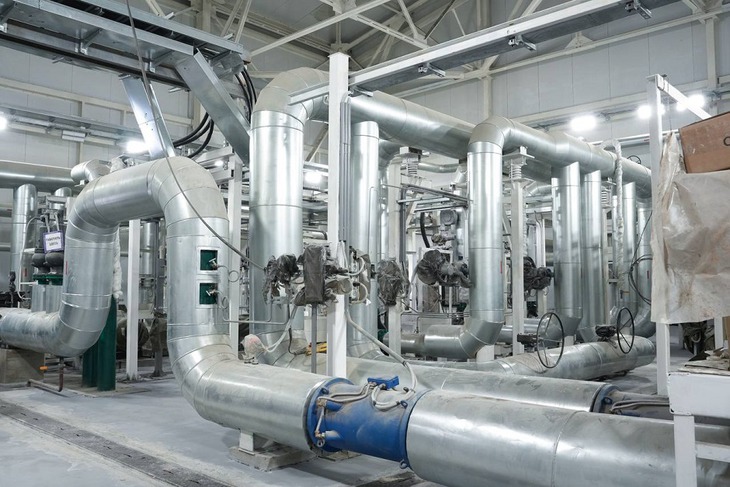 Тепловой пункт. Фото из телеграм-канала правительства региона