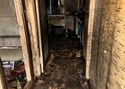 Квартира после пожара. Фото пресс-службы ГУ МЧС России по Иркутской области