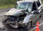 Машина после аварии. Скриншот видео пресс-службы Госавтоинспекции Иркутской области