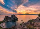 «Скала Шаманка на закате». Фотография Виктора Сёмушкина