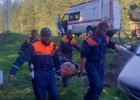 Спасатели оказали помощь пострадавшей женщине. Фото пресс-службы БПСО