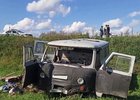 Авария в Черемховском районе. Скриншот видео Госавтоинспекции Иркутской области