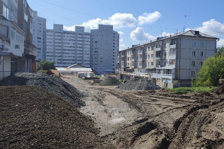 Благоустройство бульвара. Фото Ирины Степановой