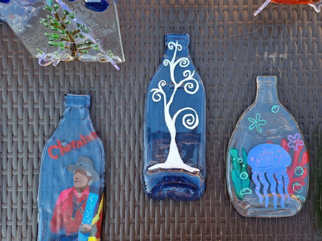 На празднике работала зона с мастер-классами