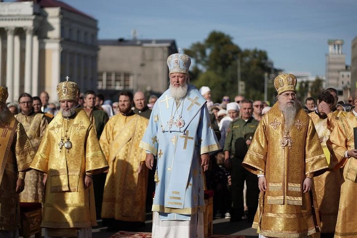 Крестный ход. Фото пресс-службы правительства Иркутской области