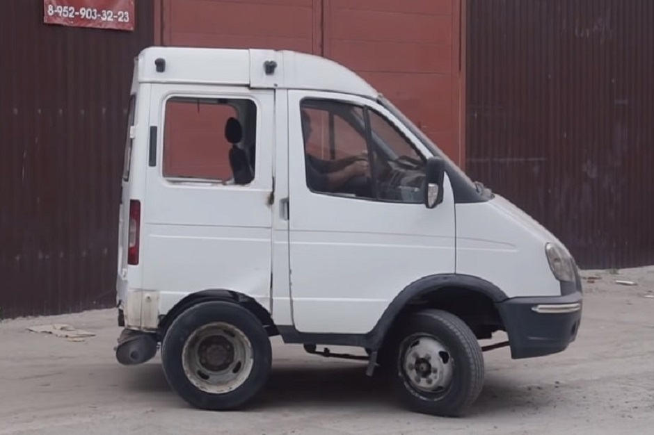 Укороченная «Газель». Фото из группы «Авто Белгород форум» «ВКонтакте»