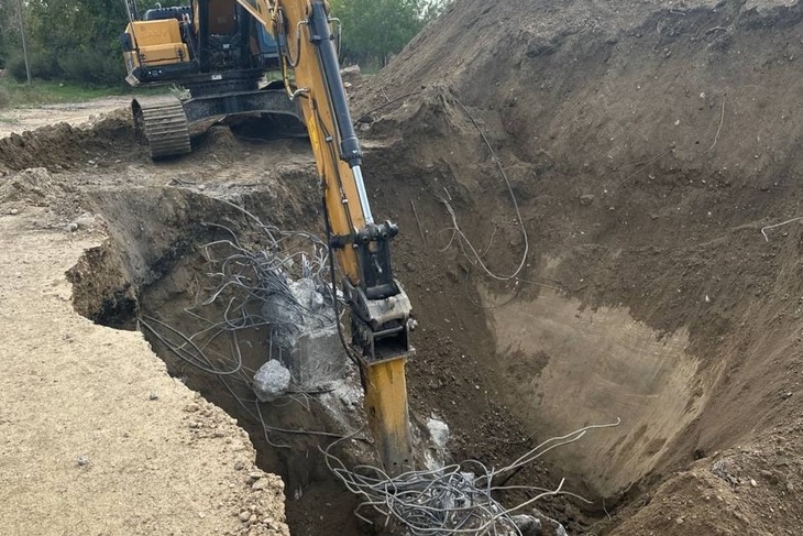 Ремонт путепровода на станции Батарейной. Фото пресс-службы администрации Иркутска