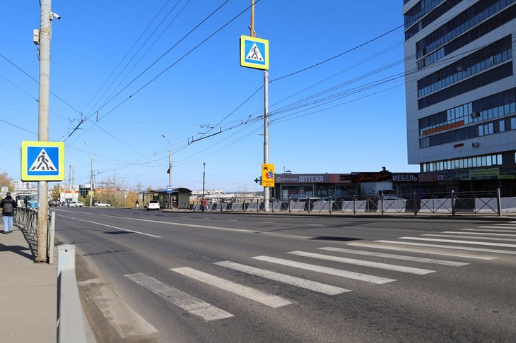 Отремонтированная дорога. Фото пресс-службы администрации Иркутска