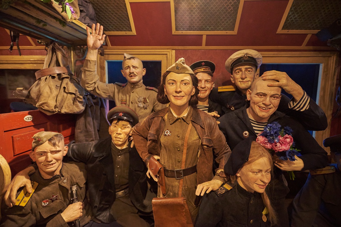 Завершает экспозицию вагон «Дорога домой».