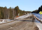 Дорога в Тайшетском районе. Фото пресс-службы правительства Иркутской области