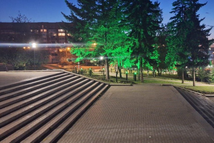 Площадь Конституции. Фото пресс-службы администрации Иркутска