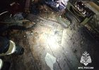 Место пожара. Фото пресс-службы ГУ МЧС России по Иркутской области