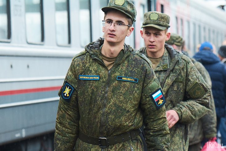 Военнослужащие. Фото Маргариты Романовой, IRK.ru