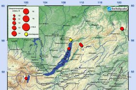 Землетрясение. Фото с сайта Байкальского филиала Единой геофизической службы РАН