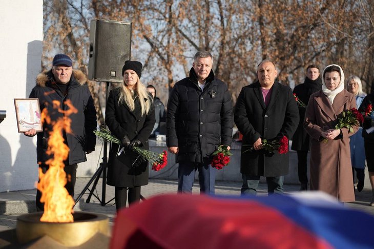 Митинг в Усолье-Сибирском. Фото пресс-службы правительства Иркутской области