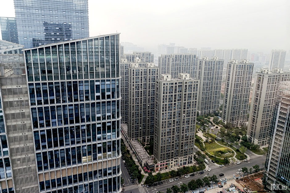 Вид из окон офиса компании