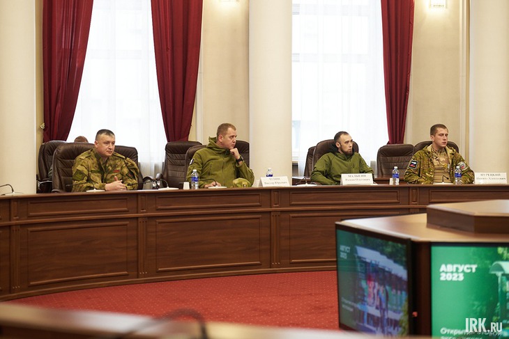 Запуск онлайн-версии проекта «Весточка с передовой». Фото Маргариты Романовой, IRK.ru