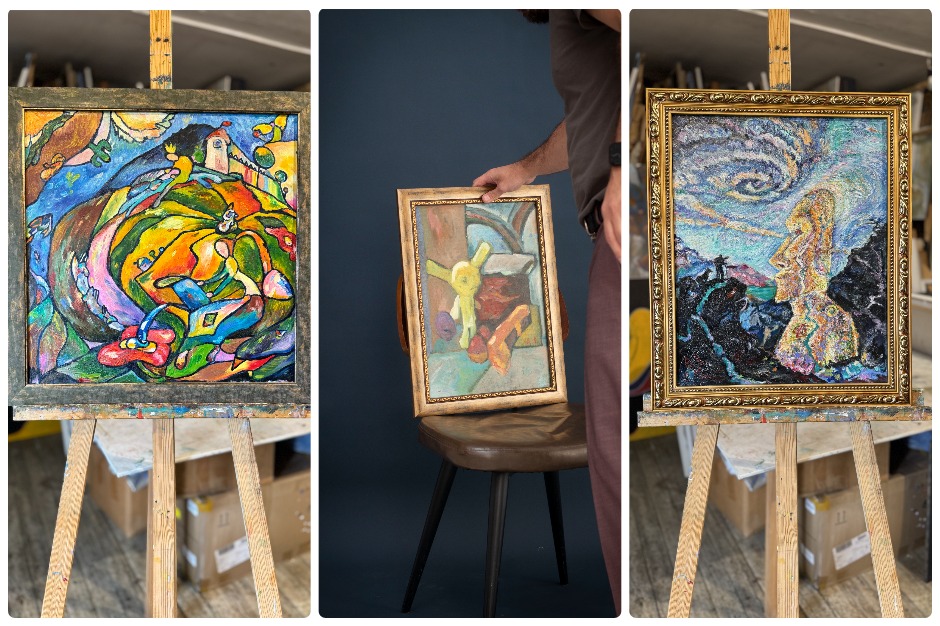 Алла Антонова — «Золушка»,  «Пасхальный натюрморт с куличом», «— Я вижу тебя! — И я тебя вижу! (Преодоление)»