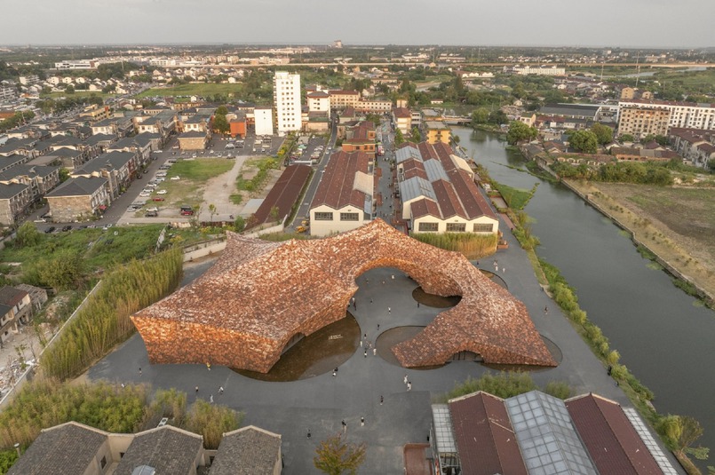 Музей глины, Исин, Китай. Фотография © Fangfang Tian / предоставлена Kengo Kuma & Associates