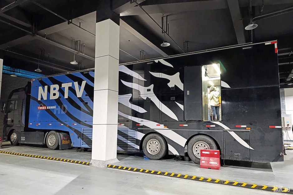 Передвижная станция с камерами