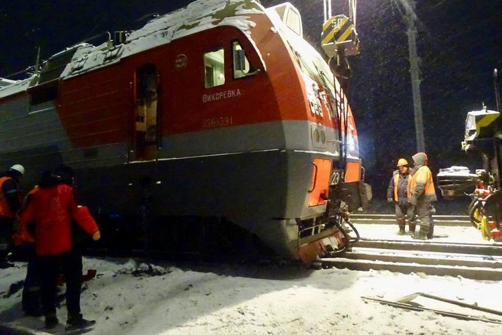 Подвижной состав сошел с путей в Иркутской области. Фото пресс-службы Восточно-Сибирской транспортной прокуратуры