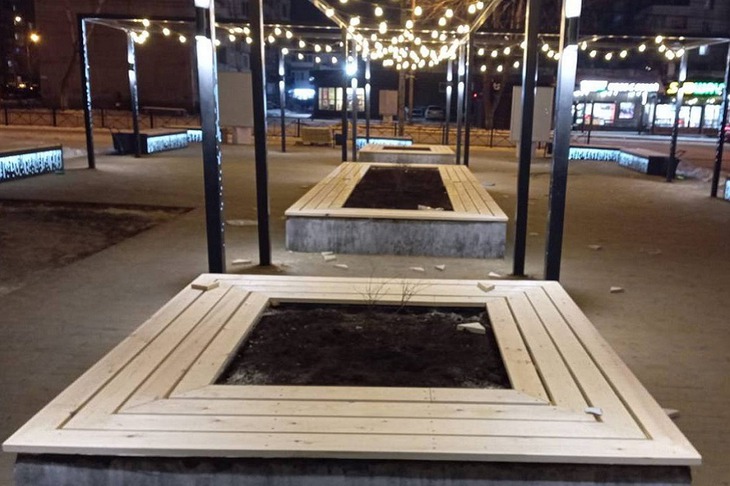 Общественное пространство. Фото пресс-службы администрации Иркутска