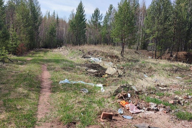 Свалка. Фото пресс-службы Байкальской межрегиональной природоохранной прокуратуры