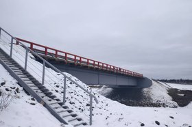 Мост через Вихоревку. Фото с сайта правительства Иркутской области