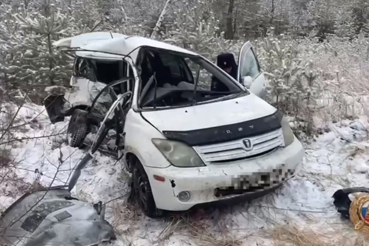 ДТП. Скриншот видео Госавтоинспекции региона