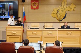 Заседание экспертного совета по вопросам демографического развития при ЗС Иркутской области. Фото IRK.ru