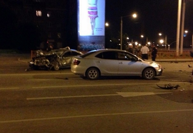 На месте аварии. Фото из группы ДТП 38RUS «ВКонтакте»