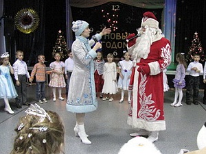Новогоднее представление. Фото с сайта www.kultura.mos.ru