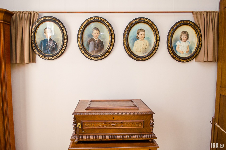 Портреты детей Сукачевых.