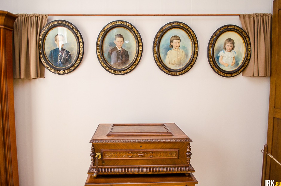 Портреты детей Сукачевых.