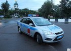 Машина ДПС. Фото ИА «Иркутск онлайн»