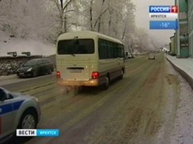 Автобус организаторов. Фото «Вести-Иркутск»