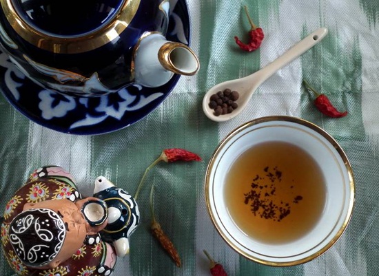 Узбекский чай. Фото с сайта dasturxon.uz