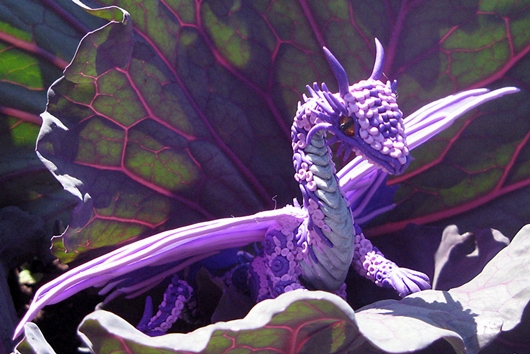 Дракон Ратмир, появившийся из цветной капусты
