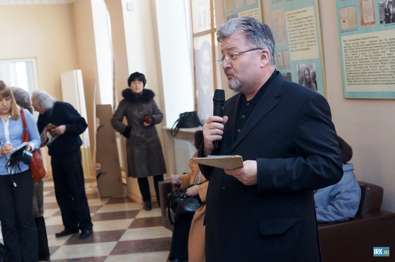 Алексей Бабичев, заведующий экспозиционным отделом Музея истории Иркутска