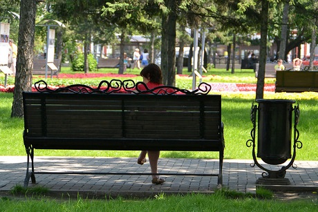Зона отдыха. Фото Елены Алексеевой.