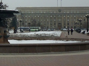 Здание правительства Иркутской области. Фото Владимира Смирнова