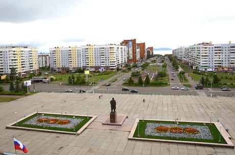 В Братске. Фото пресс-службы правительства Иркутской области