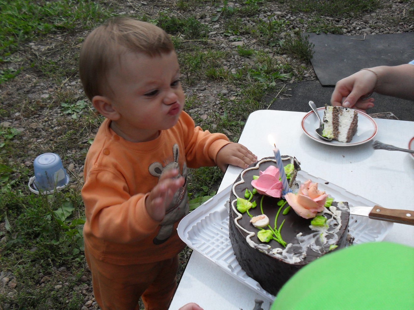 «А я ежик, носом свечки дую!» Фото прислала Настя Антонюк