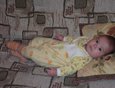Таисия, 8 месяцев. «Уф, наелась. Полежу, чтобы жирок завязался». Фото прислала Натали