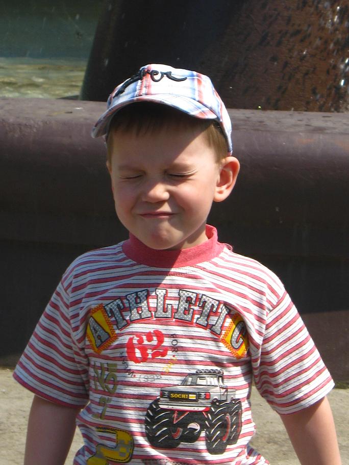 Матвея попросили улыбнуться. Фото прислала мама Людмила.