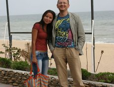 Семья Белых: Снежана и Сергей. Вместе почти 10 лет. Познакомились в Монголии на вечеринке, проходившей в Улан-Баторе