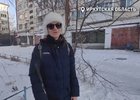 Иркутянка, которую попросили покинуть кинотеатр. Скриншот видео из телеграм-канала ОНФ по региону